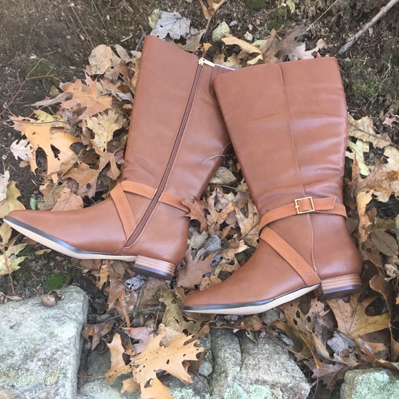 NWT 8.5WW + wide calf boots - Picture 4 of 9